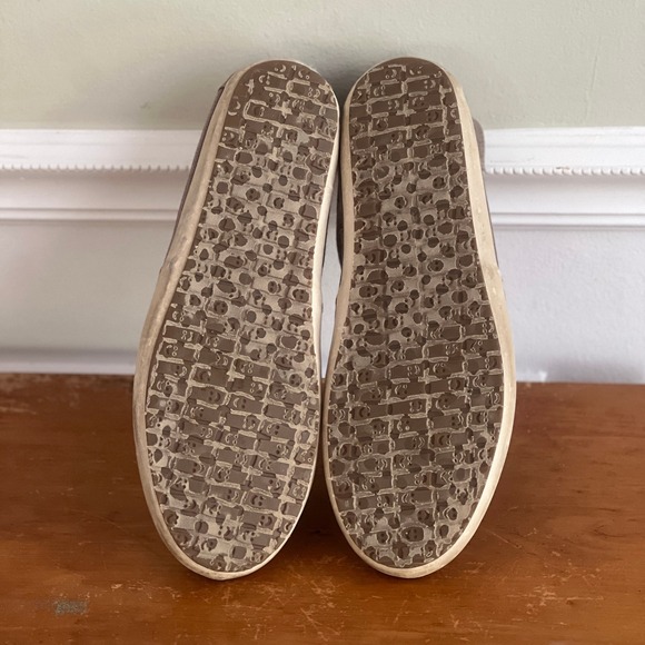 Sanuk Vagabond Slip On Shoes Mens 13 Canvas Moc Toe Loafers Gray Sidewalk Surfer main image 12